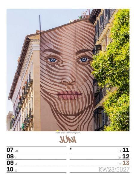 Produktbild: Street Art Wochenplaner Kalender 2027