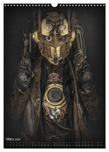 Produktbild: Steampunk Artwork (Wandkalender 2026 DIN A3 hoch), CALVENDO Monatskalender