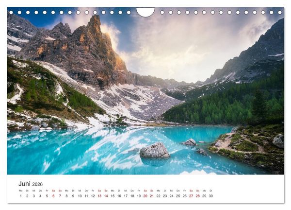 Produktbild: Sehnsucht Europa (Wandkalender 2026 DIN A4 quer), CALVENDO Monatskalender