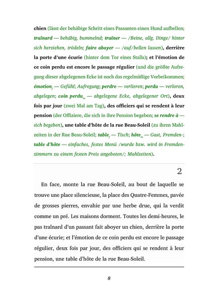 Produktbild: Pour une nuit d&rsquo;amour / Um eine Liebesnacht (Buch + Audio-Online) - Frank-Lesemethode - Kommentierte zweisprachige Ausgabe Franz&ouml;sisch-Deutsch