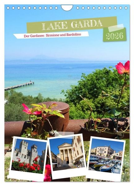 Produktbild: LAKE GARDA DerGardasee: Sirmione und Bardolino (Wandkalender 2026 DIN A4 hoch), CALVENDO Monatskalender