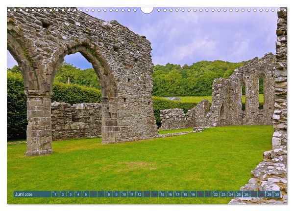 Produktbild: Herbe Sch&ouml;nheit Wales (Wandkalender 2026 DIN A3 quer), CALVENDO Monatskalender
