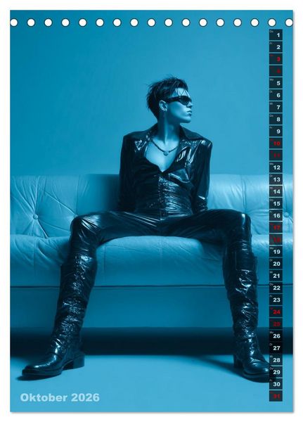 Produktbild: M&auml;nner und Latex (Tischkalender 2026 DIN A5 hoch), CALVENDO Monatskalender