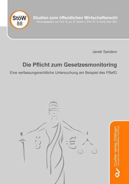 Produktbild: Die Pflicht zum Gesetzesmonitoring