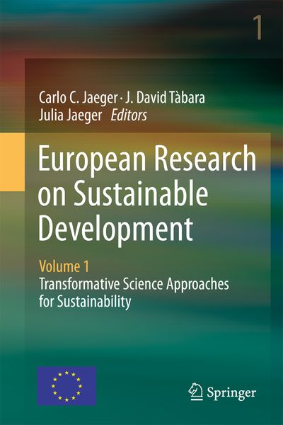 Produktbild: European Research on Sustainable Development