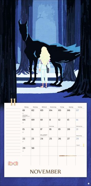 Produktbild: Harry Potter Broschurkalender 2027