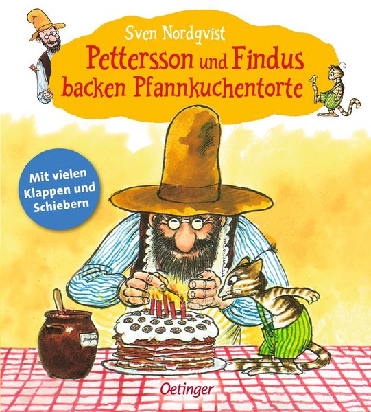 Pettersson und Findus backen Pfannkuchentorte, Gebundene Ausgabe von Sven Nordqvist, Verlag Friedrich Oetinger GmbH, 9783751206518