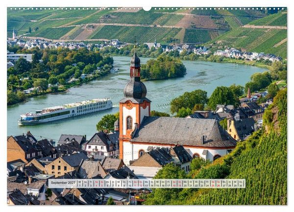Produktbild: Unterwegs entlang der Mosel (hochwertiger Premium Wandkalender 2027 DIN A2 quer), Kunstdruck in Hochglanz