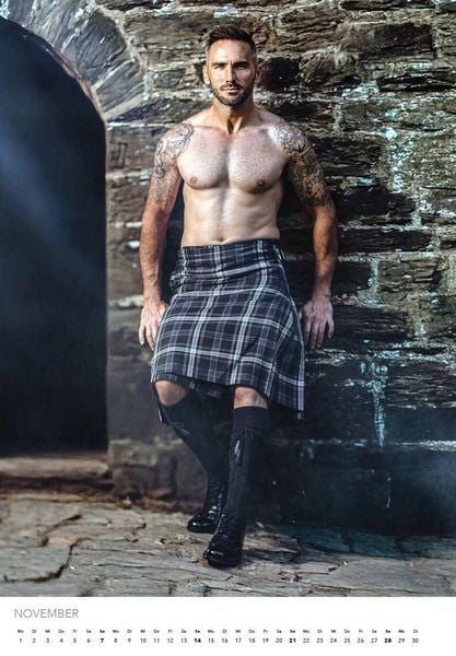 Produktbild: Men in Kilts Kalender 2027