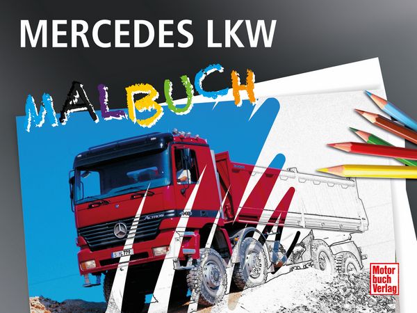 Produktbild: Mercedes LKW und Busse Malbuch