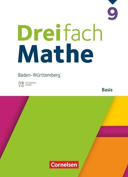 Produktbild: Dreifach Mathe - Baden-W&uuml;rttemberg - 9. Schuljahr