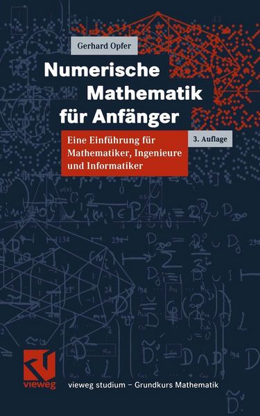 Produktbild: Numerische Mathematik f&uuml;r Anf&auml;nger