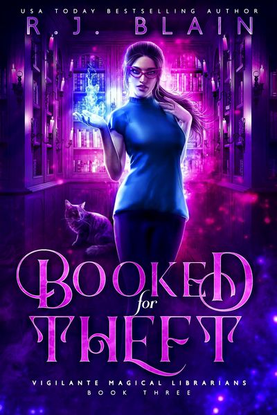 Produktbild: Booked for Theft (Vigilante Magical Librarians, #3)