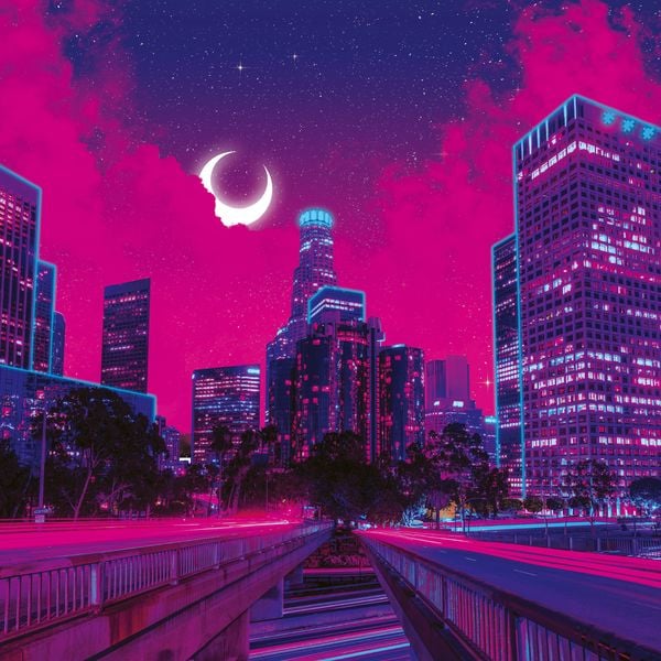 Produktbild: Neon Puzzle 500 Teile &ndash; Los Angeles