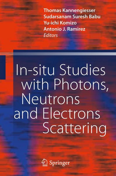 Produktbild: In-situ Studies with Photons, Neutrons and Electrons Scattering