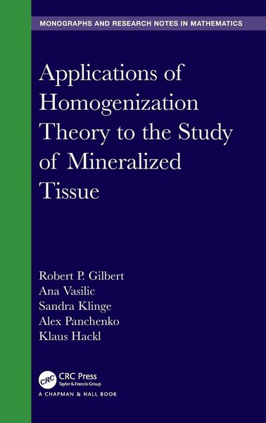 Produktbild: Applications of Homogenization Theory to the Study of Mineralized Tissue
