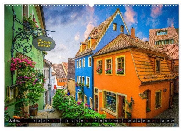 Produktbild: Mei&szlig;en Impressionen (Wandkalender 2027 DIN A2 quer), CALVENDO Monatskalender