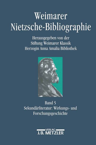 Produktbild: Weimarer Nietzsche-Bibliographie in 5 B&auml;nden