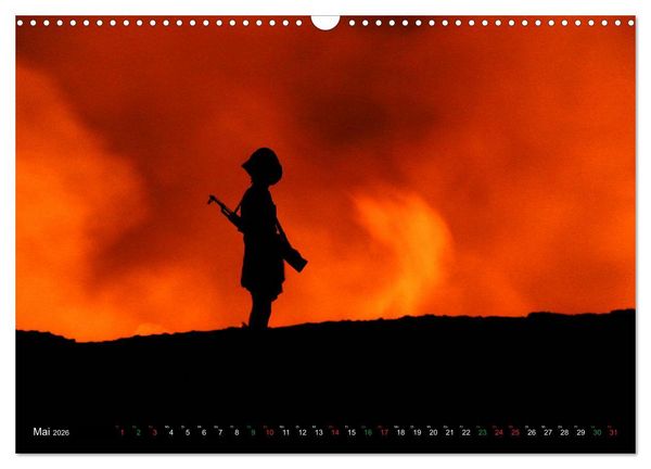 Produktbild: Vulkane &Auml;thiopiens - Erta Ale und Dallol (Wandkalender 2026 DIN A3 quer), CALVENDO Monatskalender