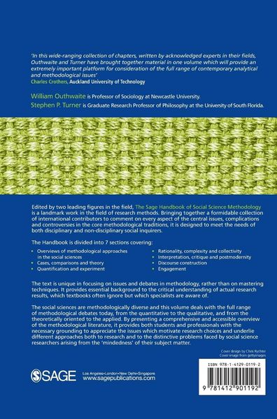 Produktbild: The SAGE Handbook of Social Science Methodology