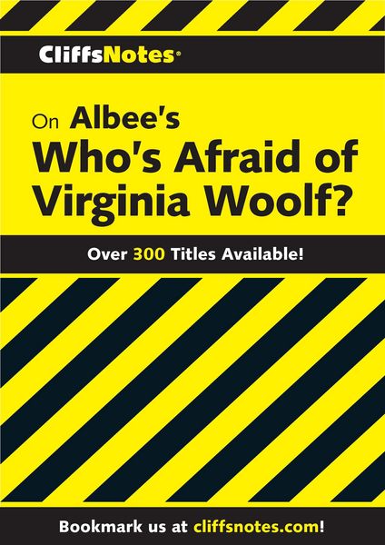 Produktbild: CliffsNotes on Albee's Who's Afraid of Virginia Woolf?