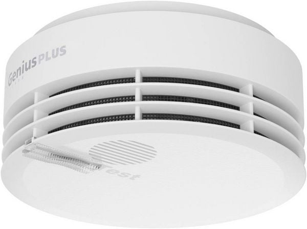 Produktbild: Hekatron Genius Plus Rauchwarnmelder inkl. 10 Jahres-Batterie batteriebetrieben (&Oslash; x H) 104 mm x 48 mm