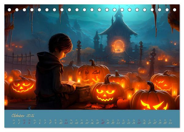 Produktbild: Magie der Kindheit (Tischkalender 2026 DIN A5 quer), CALVENDO Monatskalender