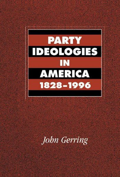 Produktbild: Party Ideologies in America, 1828 1996