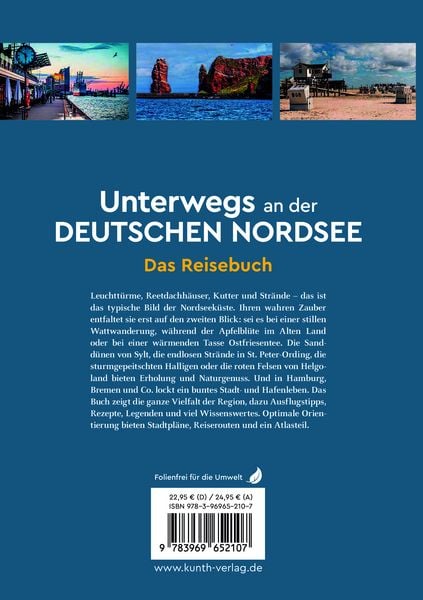 Produktbild: KUNTH Unterwegs an der deutschen Nordsee