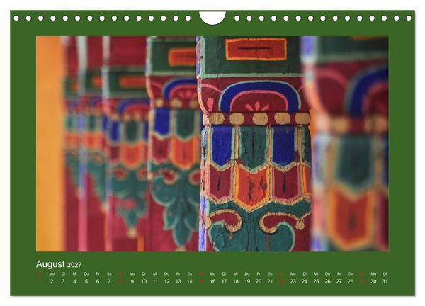 Produktbild: Tibet - Auf dem Dach der Welt (Wandkalender 2027 DIN A4 quer), CALVENDO Monatskalender
