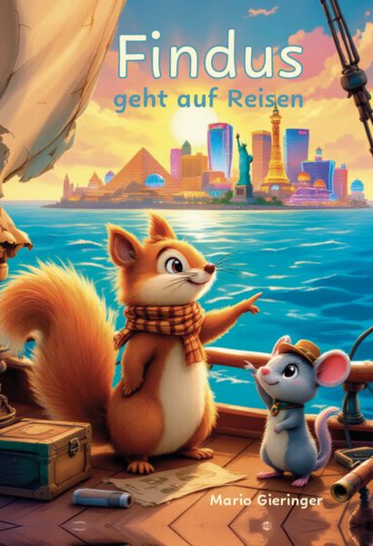 Findus geht auf Reisen, Gebundene Ausgabe von Mario Gieringer, Verlagshaus Schlosser, 978-3-7581-0144-1