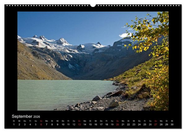 Produktbild: Oberengadin (hochwertiger Premium Wandkalender 2026 DIN A2 quer), Kunstdruck in Hochglanz