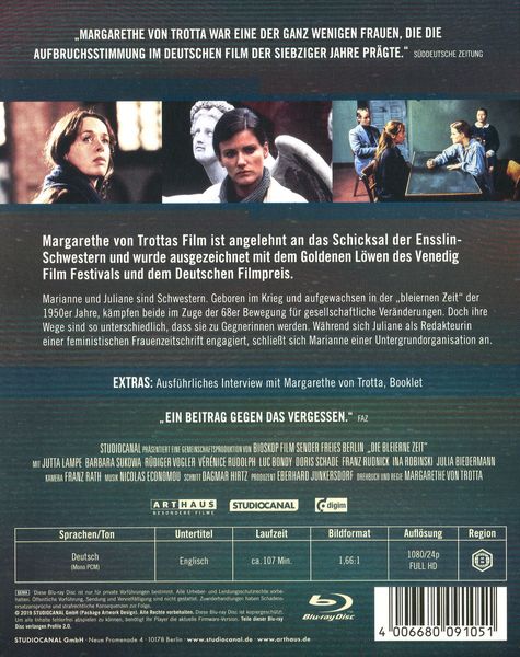 Produktbild: Die bleierne Zeit / Special Edition
