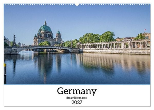 Produktbild: Germany dreamlike places (Wall Calendar 2027 DIN A2 landscape), CALVENDO 12 Month Wall Calendar