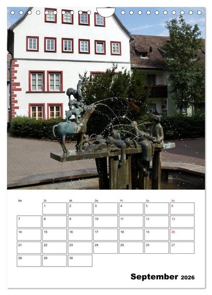 Produktbild: Mein Erfurt (Wandkalender 2026 DIN A4 hoch), CALVENDO Monatskalender