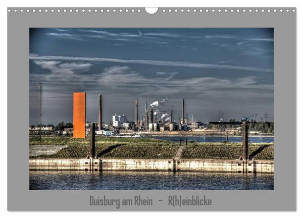 Produktbild: Duisburg am Rhein - R(h)einblicke (Wandkalender 2026 DIN A3 quer), CALVENDO Monatskalender