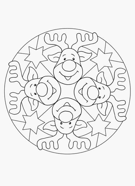 Produktbild: Mein liebstes Weihnachtsmalheft mit Stickern ab 4