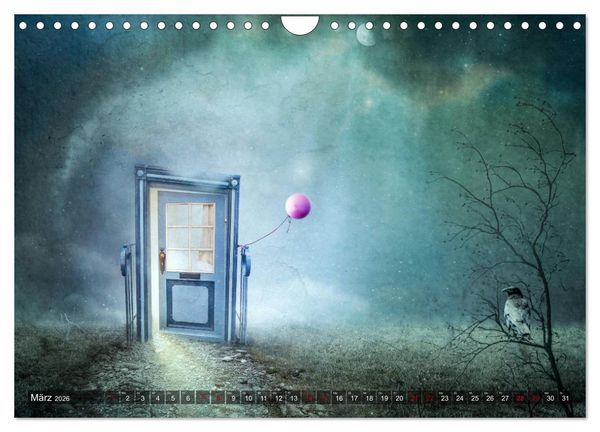 Produktbild: Willkommen im Reich der Fantasie (Wandkalender 2026 DIN A4 quer), CALVENDO Monatskalender