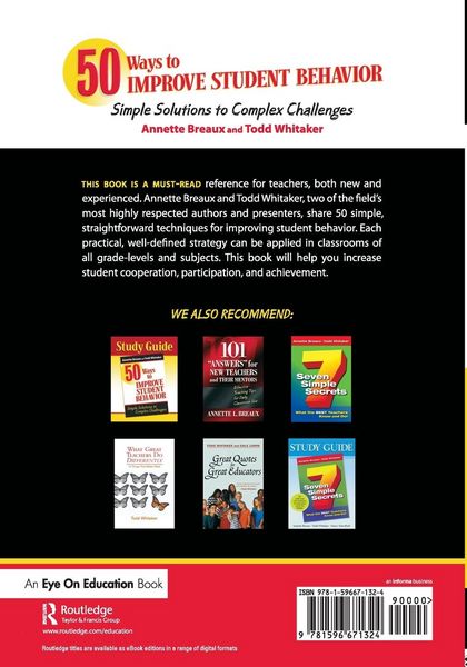 Produktbild: 50 Ways to Improve Student Behavior