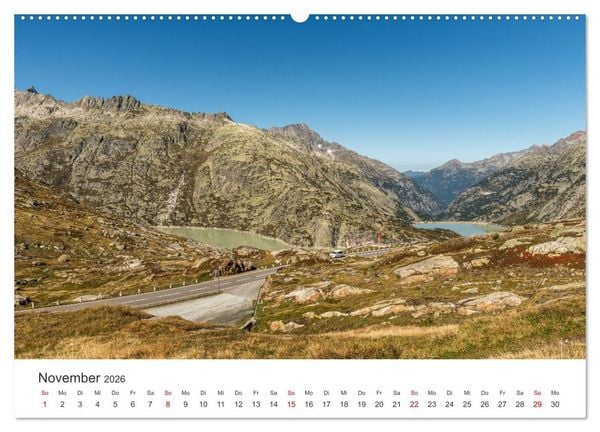 Produktbild: Schweizer Alpenp&auml;sse (hochwertiger Premium Wandkalender 2026 DIN A2 quer), Kunstdruck in Hochglanz
