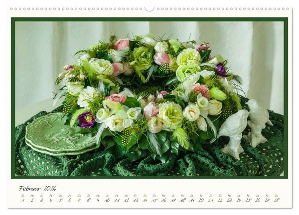 Produktbild: Raum f&uuml;r Blumen (Wandkalender 2026 DIN A2 quer), CALVENDO Monatskalender