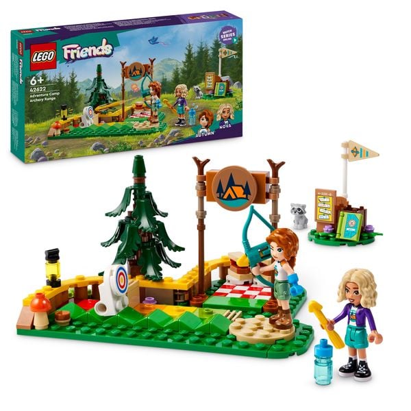 LEGO Friends Bogenschießen im Abenteuercamp, Bauspielzeug 42622