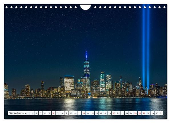Produktbild: New York City - der besondere Blick auf Big Apple (Wandkalender 2026 DIN A4 quer), CALVENDO Monatskalender