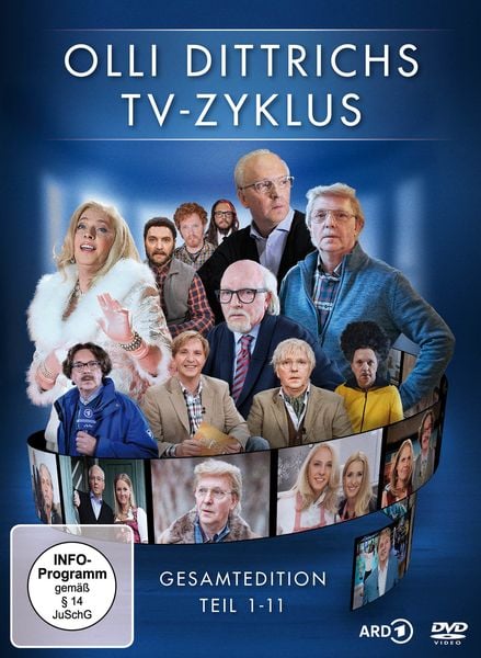 Produktbild: Olli Dittrichs TV-Zyklus - Gesamtedition - Teil 1-11 (Fernsehjuwelen) [2 DVDs]