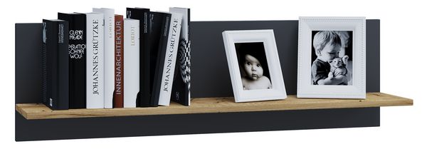 Produktbild: Holz Wandregal H&auml;ngeregal Wandboard Regal Usilo