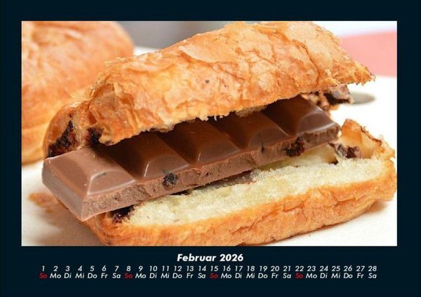 Produktbild: World of Sweets 2026 Fotokalender DIN A4