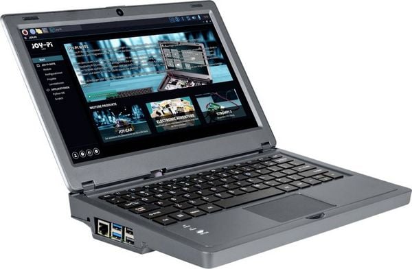 Produktbild: Joy-it JP-Notebook-Pi5-8 Raspberry Pi&reg; 5 B 8 GB 4 x 2.4 GHz inkl. Aufbewahrungskoffer, inkl. Netzteil