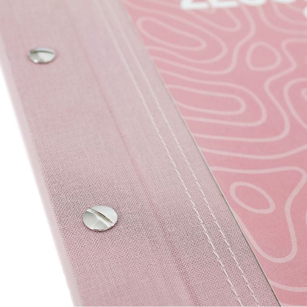 Produktbild: Zeugnismappen Pattern mit Buchschrauben, Dusty Rose