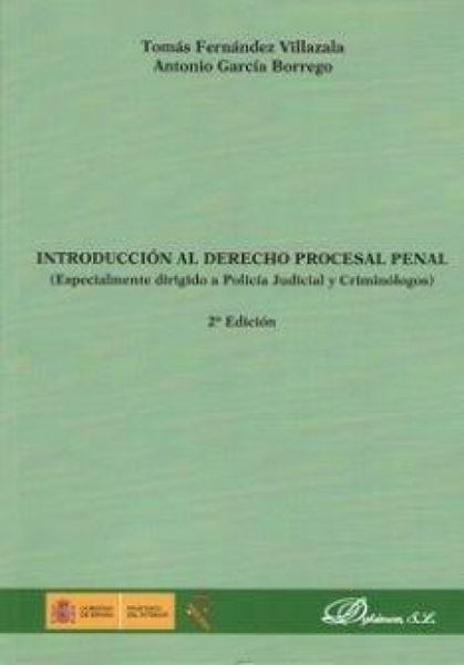 Produktbild: Introducci&oacute;n al derecho procesal penal : especialmente dirigido a polic&iacute;a judicial y crimin&oacute;logos