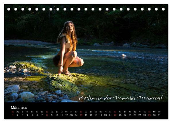 Produktbild: Chiemgau-M&auml;dels (Tischkalender 2026 DIN A5 quer), CALVENDO Monatskalender